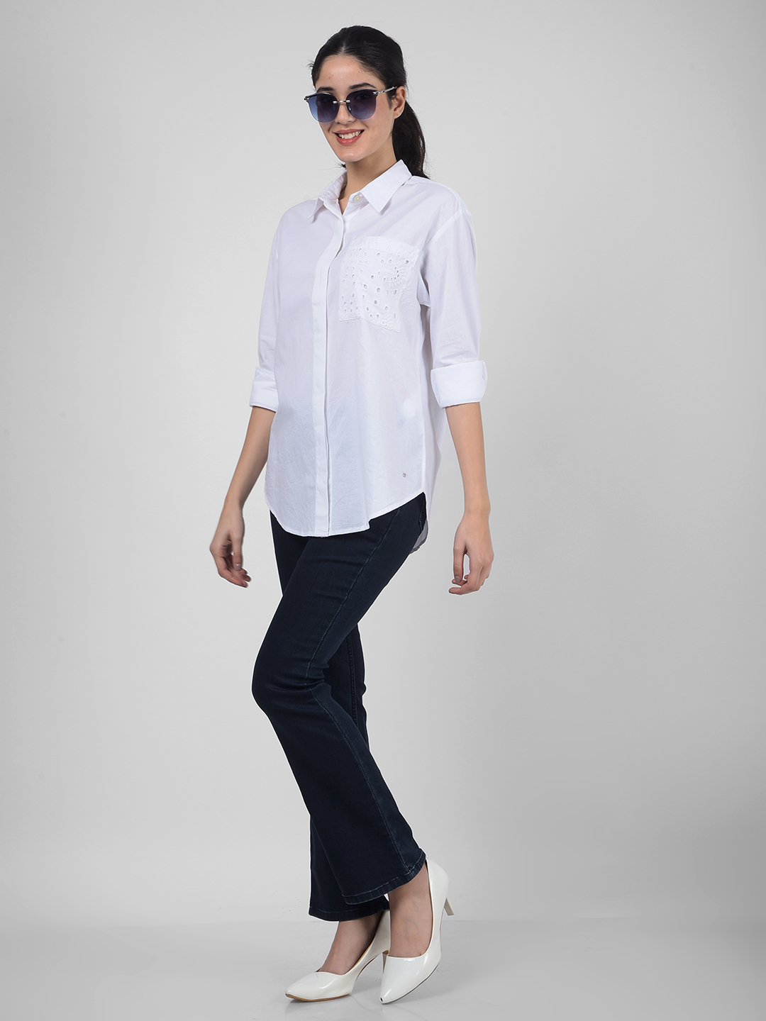 Numero Uno Women Solid Dark Blue Jeans